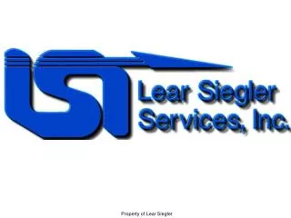 Property of Lear Siegler