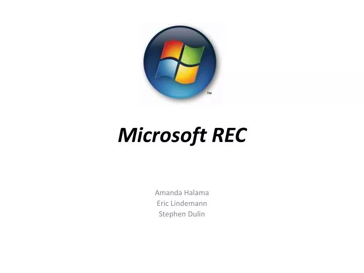 microsoft rec