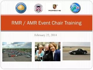 RMR / AMR Event Chair Training
