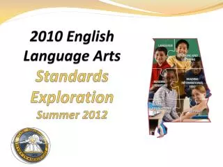 2010 English Language Arts Standards Exploration Summer 2012