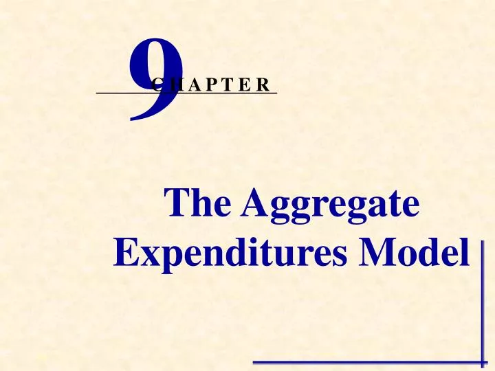 the aggregate expenditures model