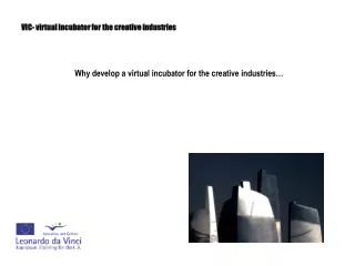 vic virtual incubator for the creative industries