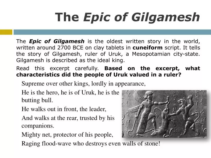 argumentative essay on the epic of gilgamesh