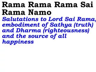 Ver06L Rama Rama Rama Sai Rama Namo