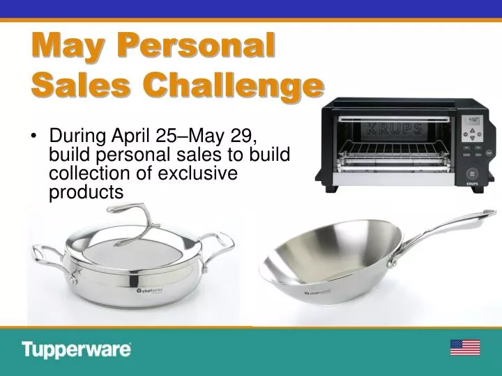 may personal sales challenge