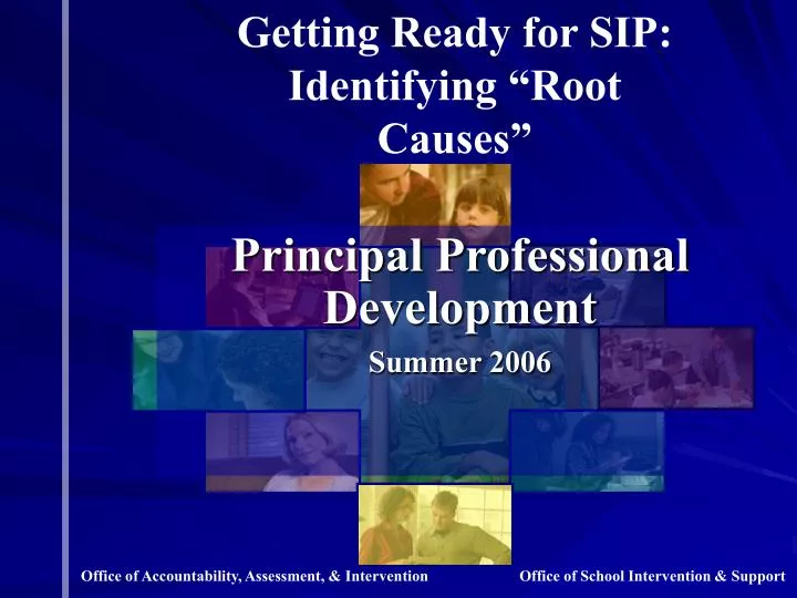 principal professional development summer 2006