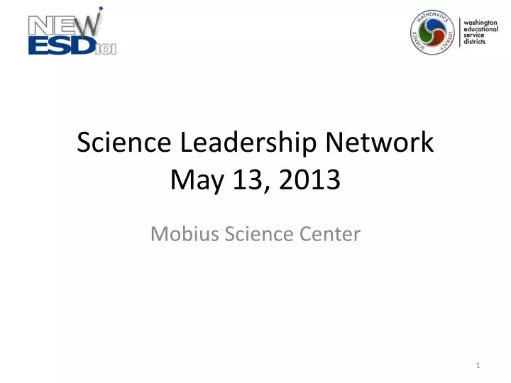 science leadership network may 13 2013