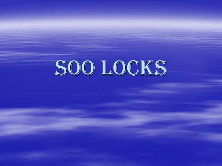 soo locks