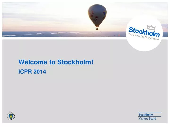 welcome to stockholm