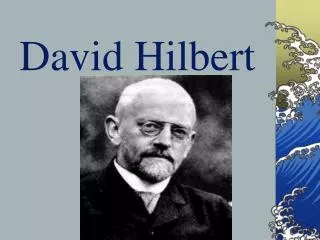 David Hilbert