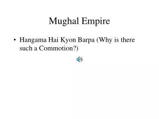 Mughal Empire