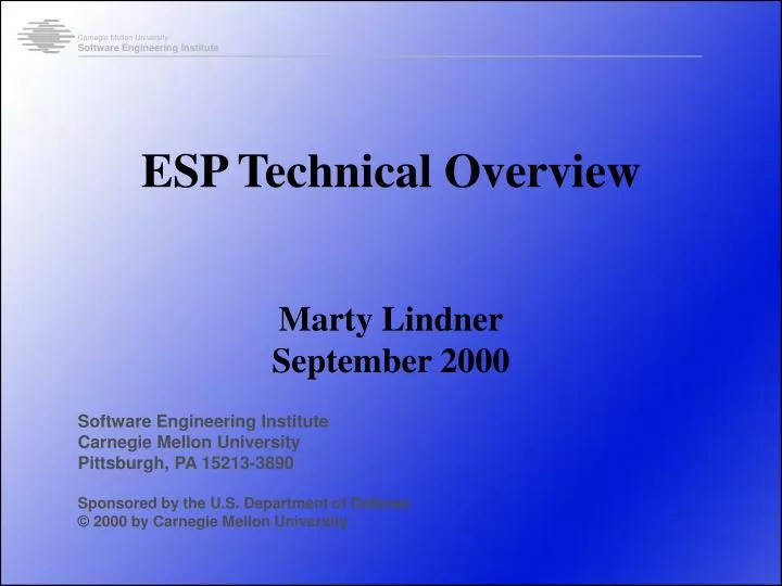 esp technical overview