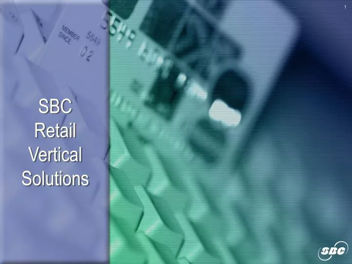 sbc retail vertical solutions