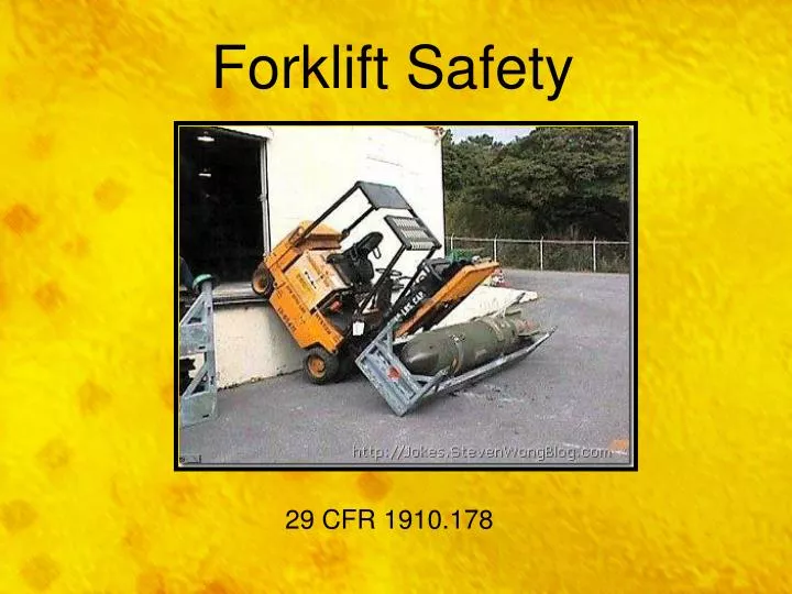 forklift safety