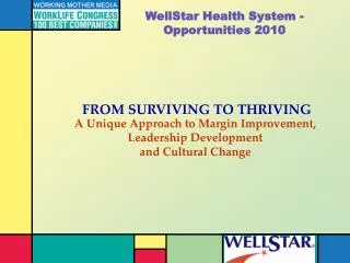 A Unique Approach to Margin Improvement, Leadership Development and Cultural Change