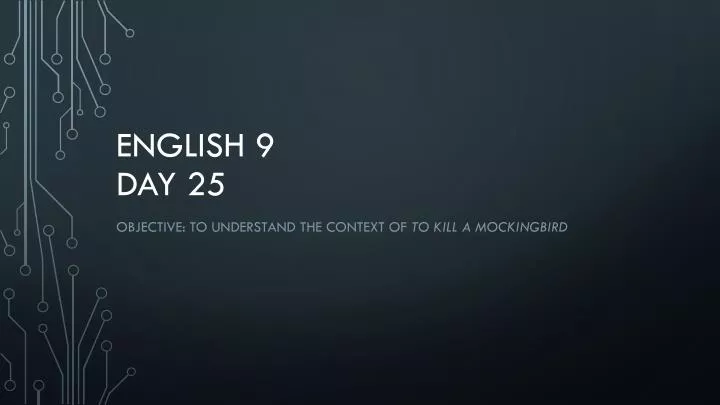 english 9 day 25