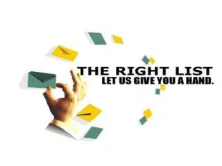 The Right List specializes in results oriented online &amp; offline marketing solutions.