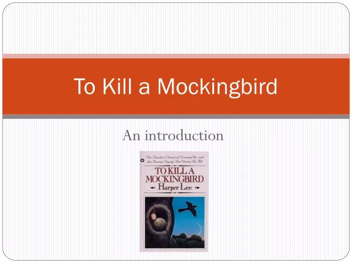 to kill a mockingbird