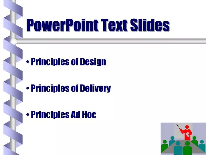 powerpoint text slides