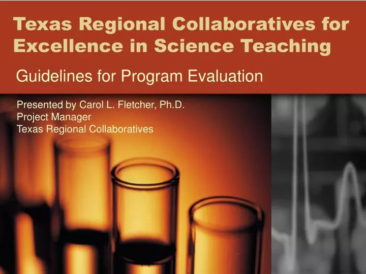 texas regional collaboratives for excellence in science teaching