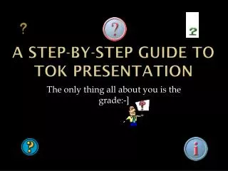 A Step-by-Step Guide to TOK Presentation