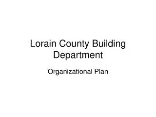 Lorain County Building Department