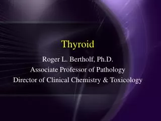 Thyroid