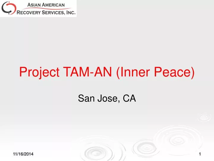 project tam an inner peace