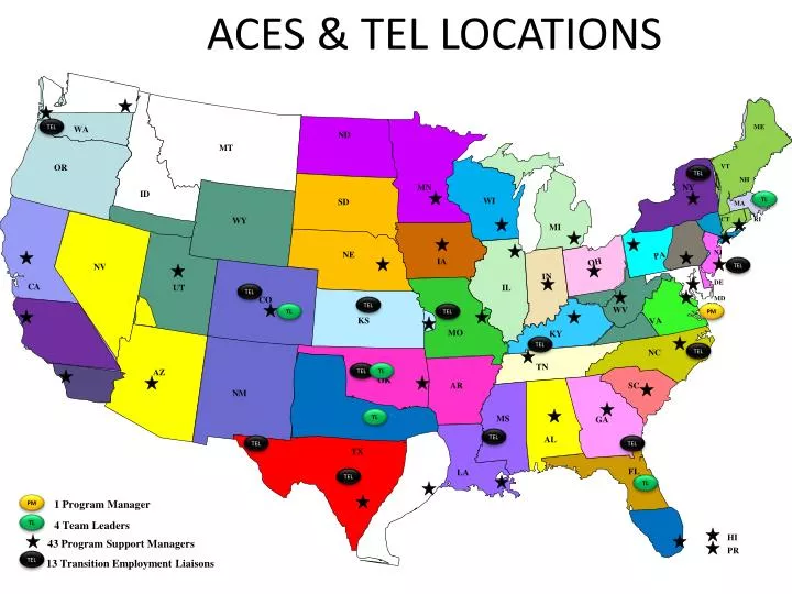 aces tel locations