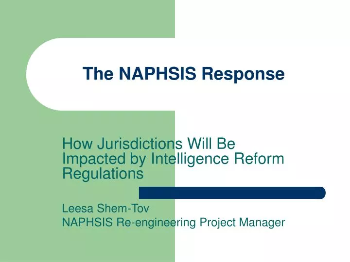 the naphsis response