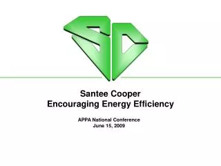 Santee Cooper Encouraging Energy Efficiency