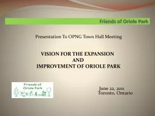 Friends of Oriole Park