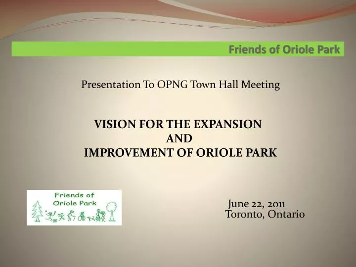 friends of oriole park