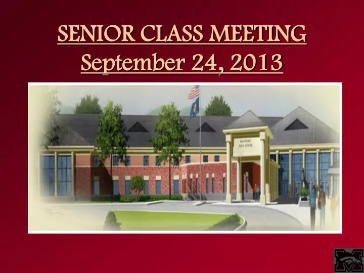 senior class meeting september 24 2013