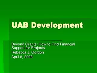 UAB Development