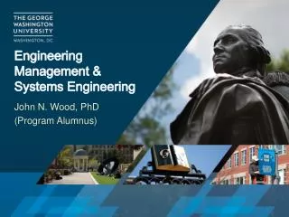 Engineering Management &amp; Systems Engineering