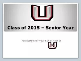 class of 2015 senior year