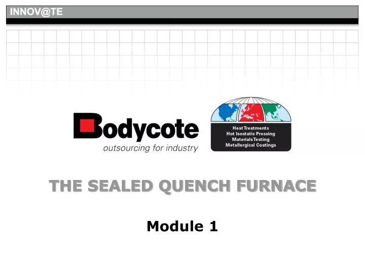 the sealed quench furnace