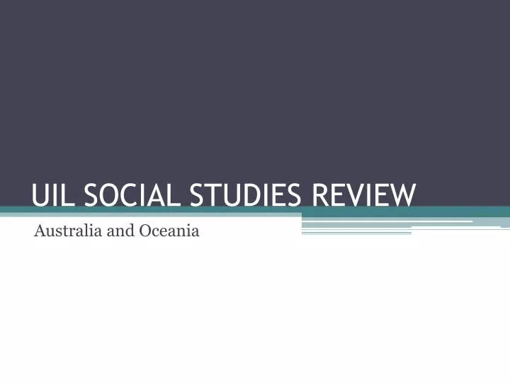 uil social studies review