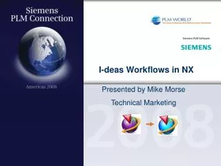 I-deas Workflows in NX