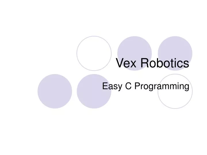 vex robotics