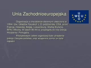 unia zachodnioeuropejska