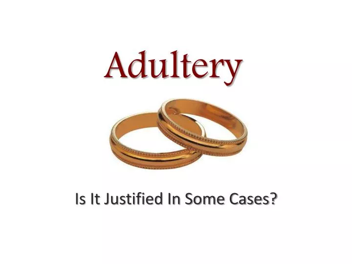 adultery