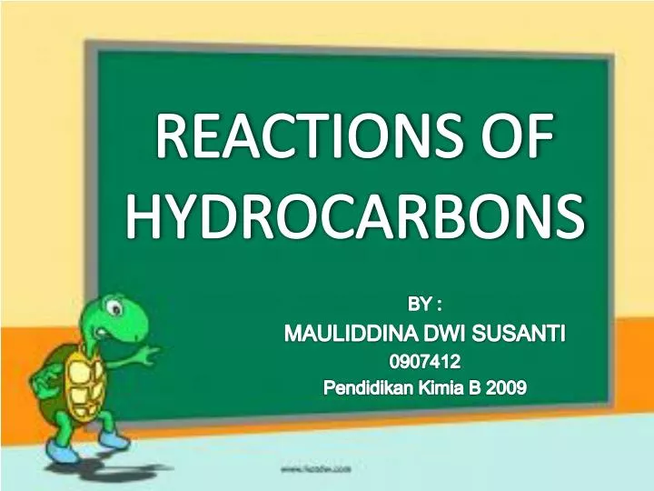 reactions of hydrocarbons