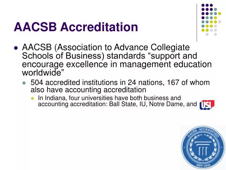 aacsb accreditation