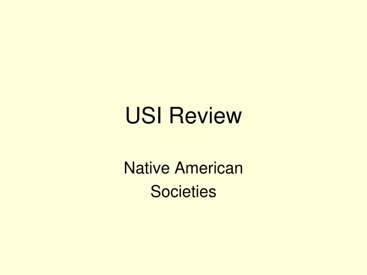 usi review