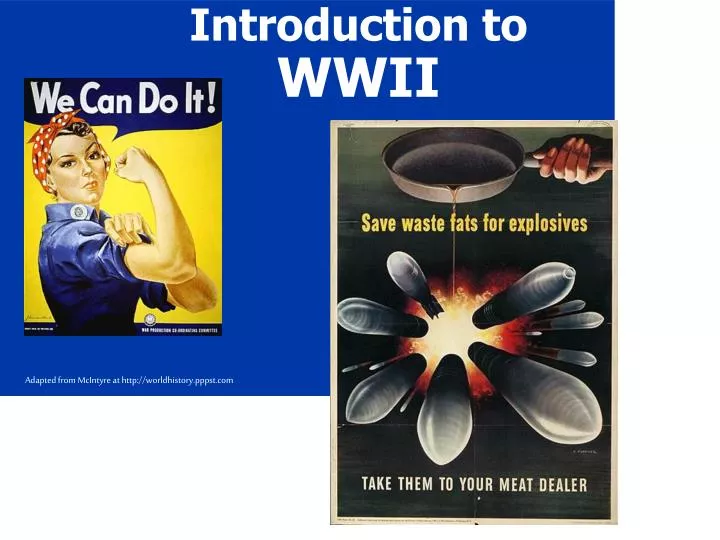 introduction to wwii