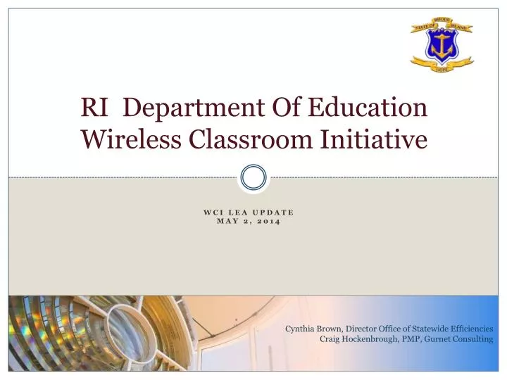 ri department of education wireless classroom initiative