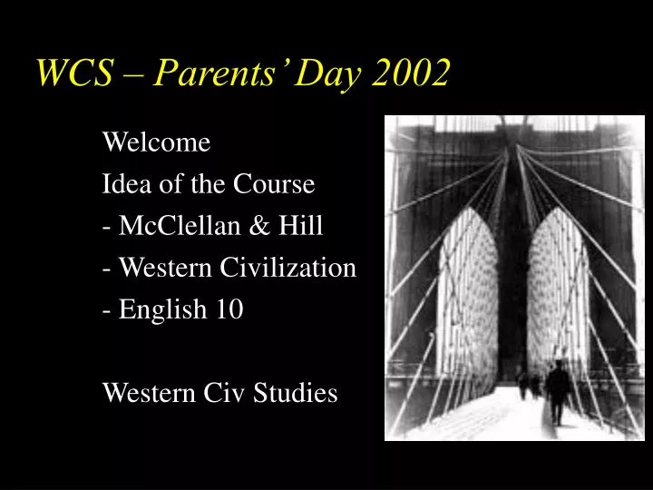 wcs parents day 2002