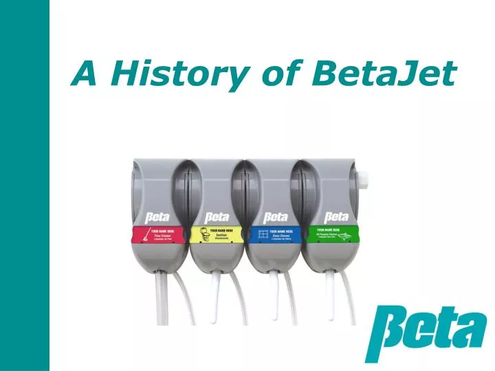 a history of betajet